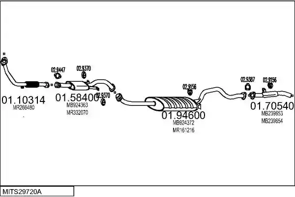 MTS MITS29720A004022