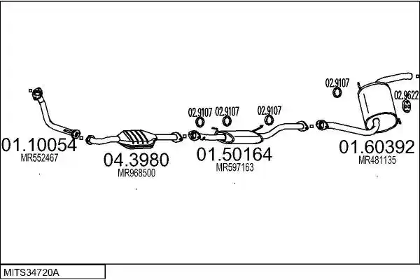 MTS MITS34720A016455