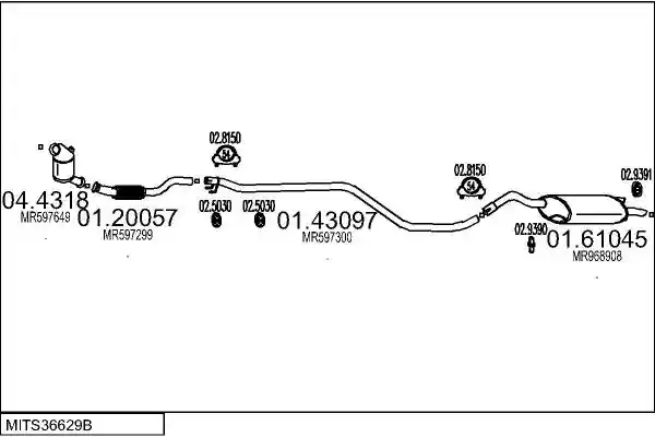 MTS MITS36629B018038