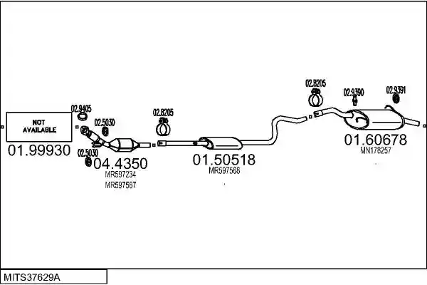 MTS MITS37629A018034
