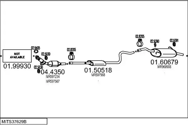 MTS MITS37629B018034