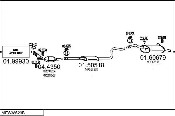 MTS MITS38629B018036