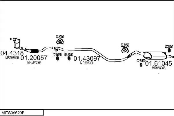 MTS MITS39629B018037