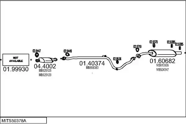MTS MITS50378A003443