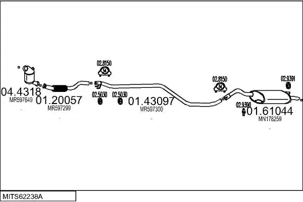 MTS MITS62238A133178