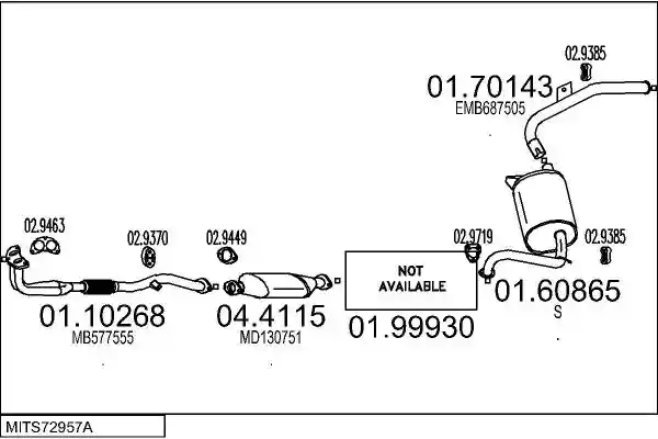 MTS MITS72957A003306