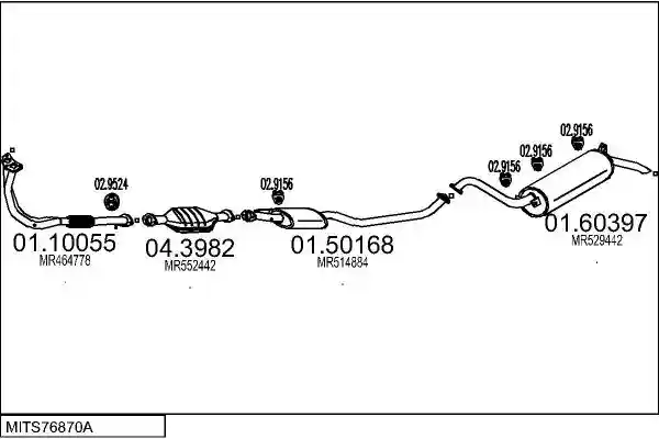 MTS MITS76870A015481