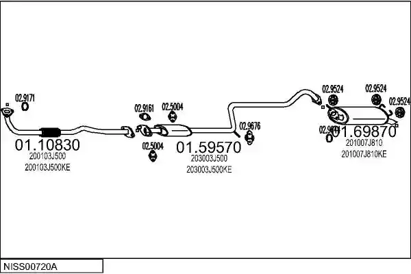 MTS NISS00720A009524