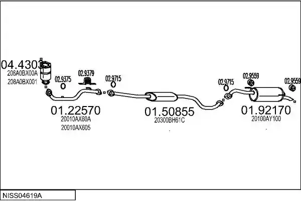MTS NISS04619A019174