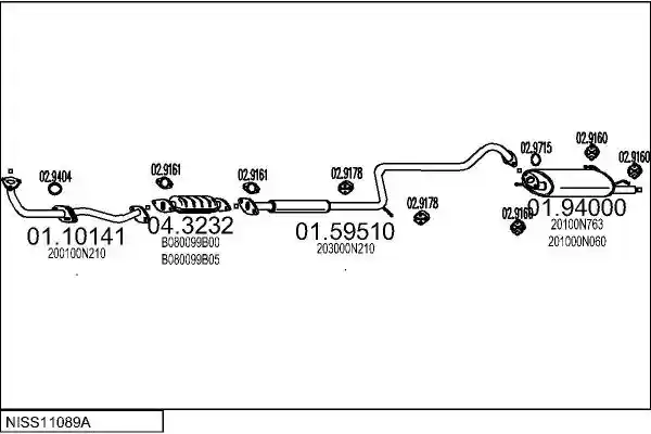 MTS NISS11089A005222