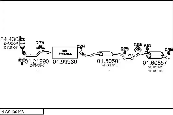 MTS NISS13619A017159
