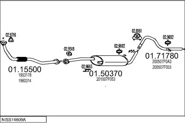 MTS NISS14609A005990