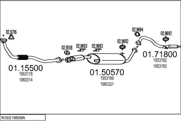 MTS NISS16609A004314