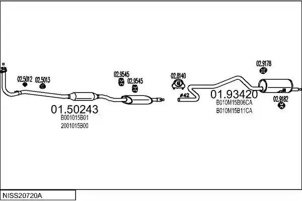 MTS NISS20720A004105