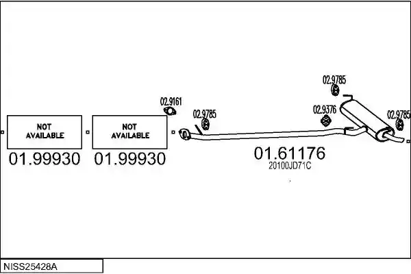 MTS NISS25428A019888