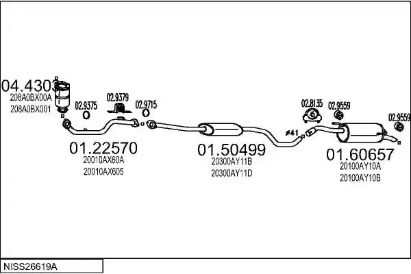 MTS NISS26619A017180