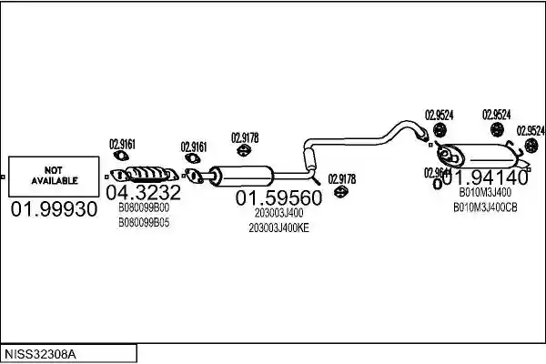 MTS NISS32308A007860