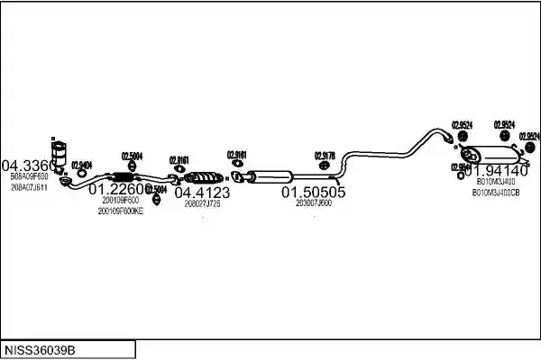 MTS NISS36039B133630
