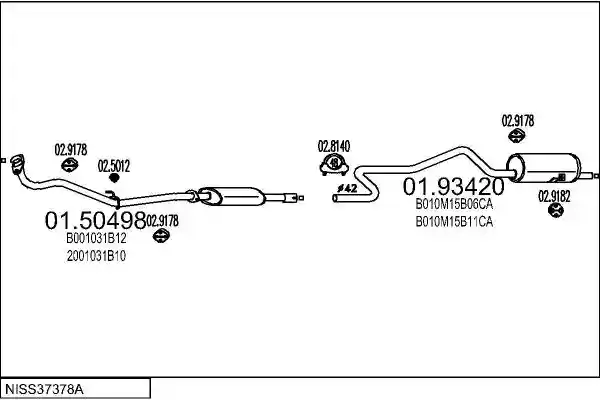 MTS NISS37378A004109