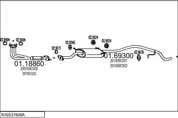 MTS NISS37609A004308