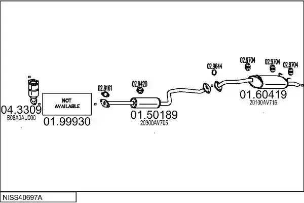MTS NISS40697A016275