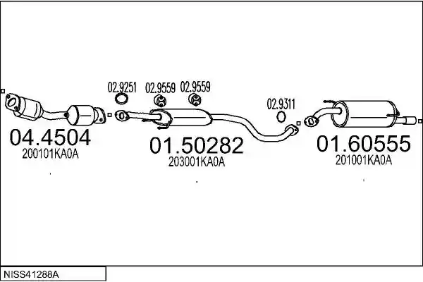 MTS NISS41288A126913