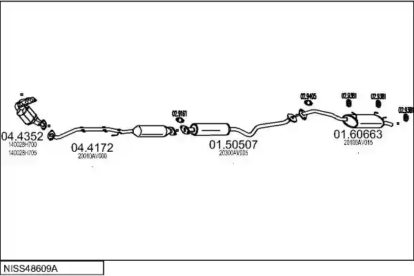 MTS NISS48609A016276