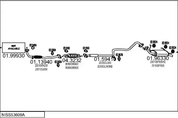 MTS NISS53609A009521