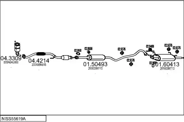 MTS NISS55619A017243