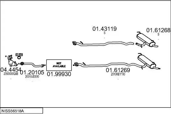 MTS NISS56518A019887