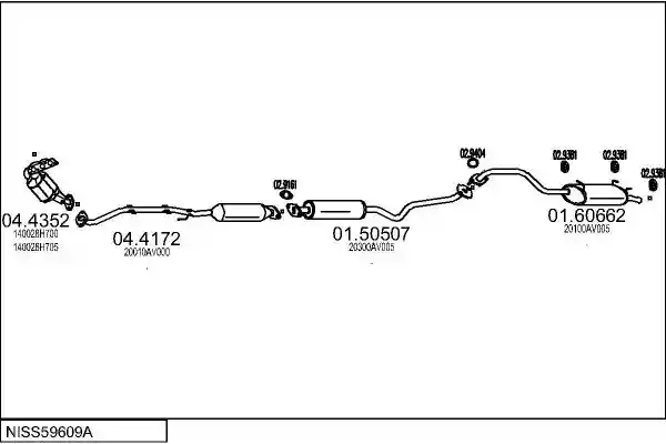 MTS NISS59609A016273