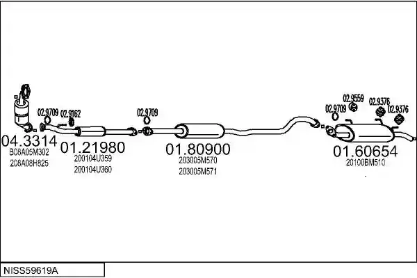 MTS NISS59619A014916