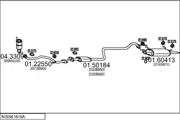 MTS NISS61619A017242