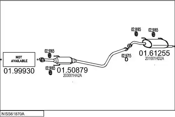 MTS NISS61870A007050
