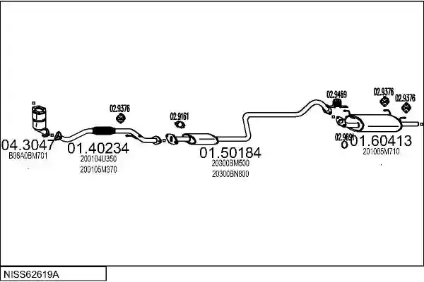 MTS NISS62619A014915