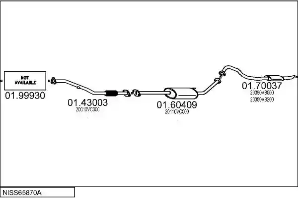 MTS NISS65870A014902 MTS NISS65870A014902