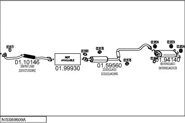 MTS NISS69609A013740