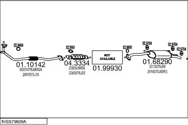MTS NISS79609A019696
