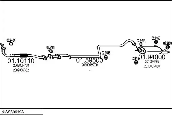 MTS NISS89619A005223