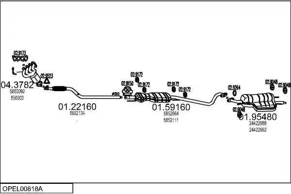 MTS OPEL00818A008995