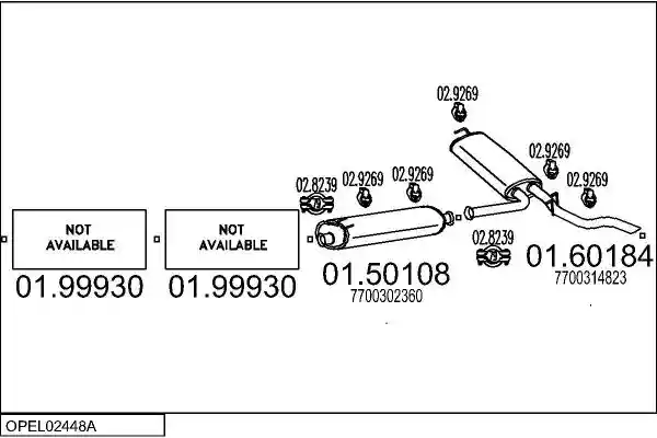 MTS OPEL02448A015708