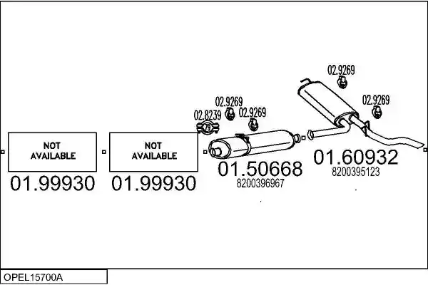 MTS OPEL15700A023501