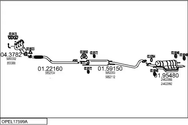 MTS OPEL17599A010163