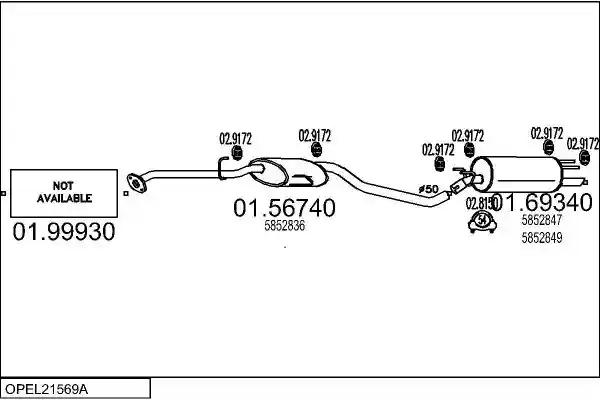 MTS OPEL21569A016496