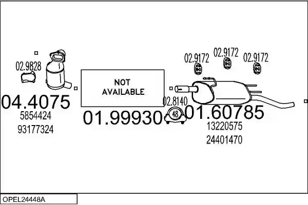MTS OPEL24448A018558
