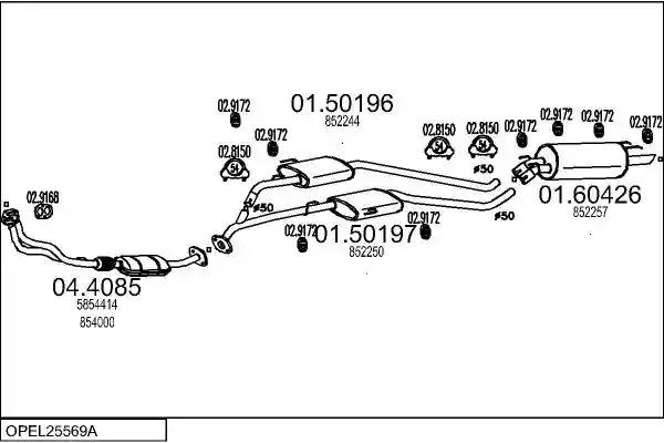 MTS OPEL25569A013647