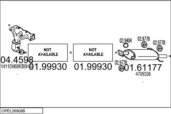 MTS OPEL26908B012485