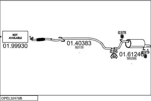 MTS OPEL32478B110031