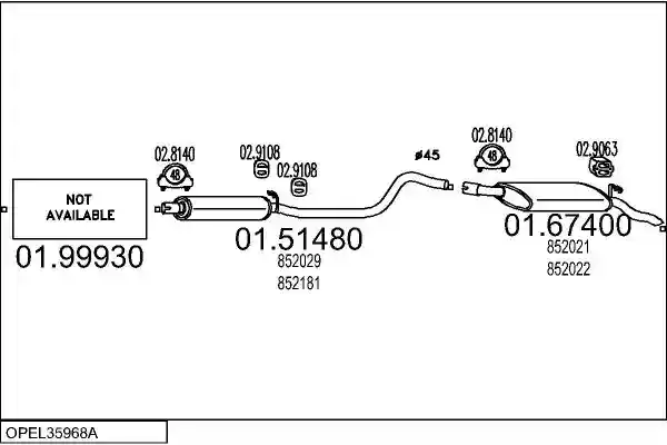 MTS OPEL35968A007123