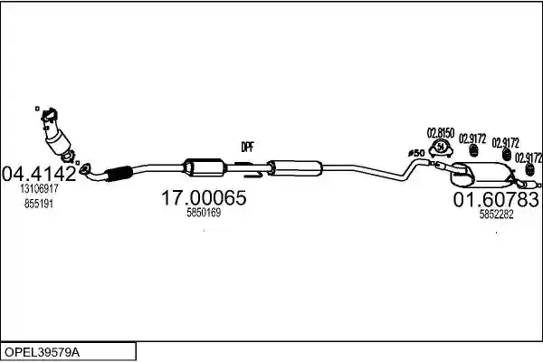 MTS OPEL39579A027981